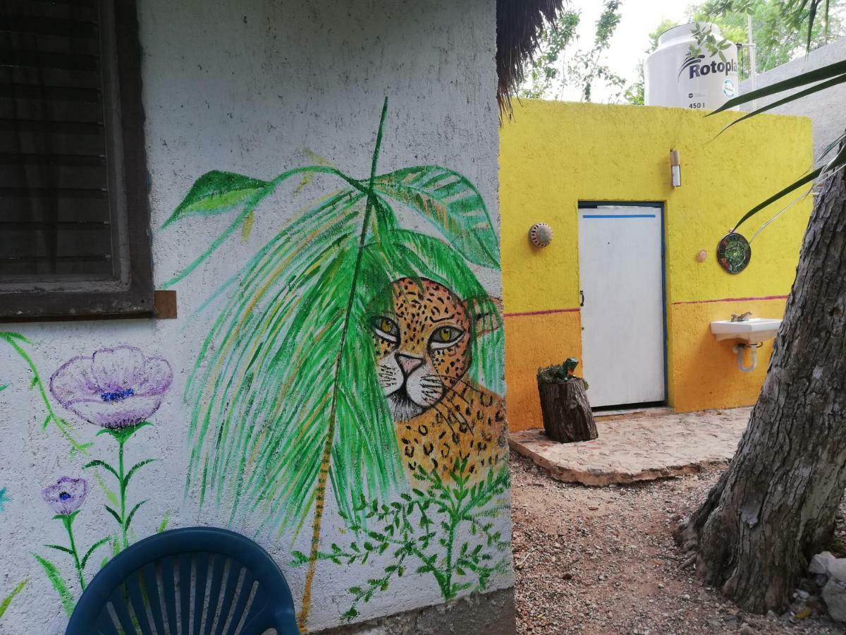 Mayan Bungalow Near Chichen Ngoại thất bức ảnh
